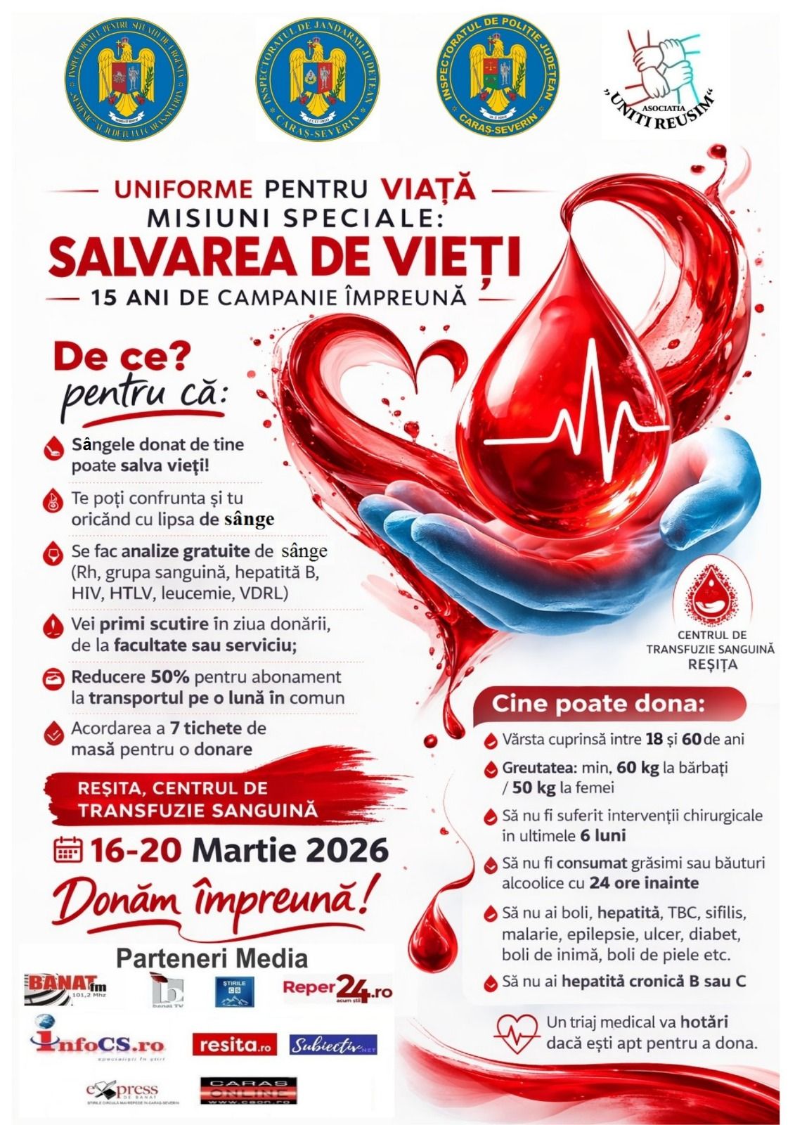 Strop de sânge pentru un copil